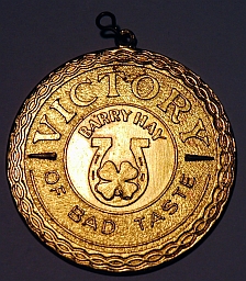 Barry Hay limited edition Victory Of Bad Taste promotional pendant
